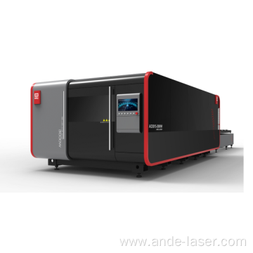 full cover top brand fiber laser cutting machine